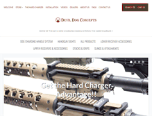 Tablet Screenshot of devildogconcepts.com